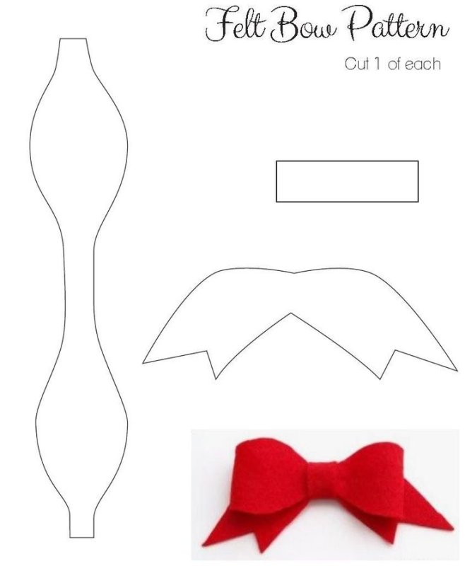 Трафареты для заколок