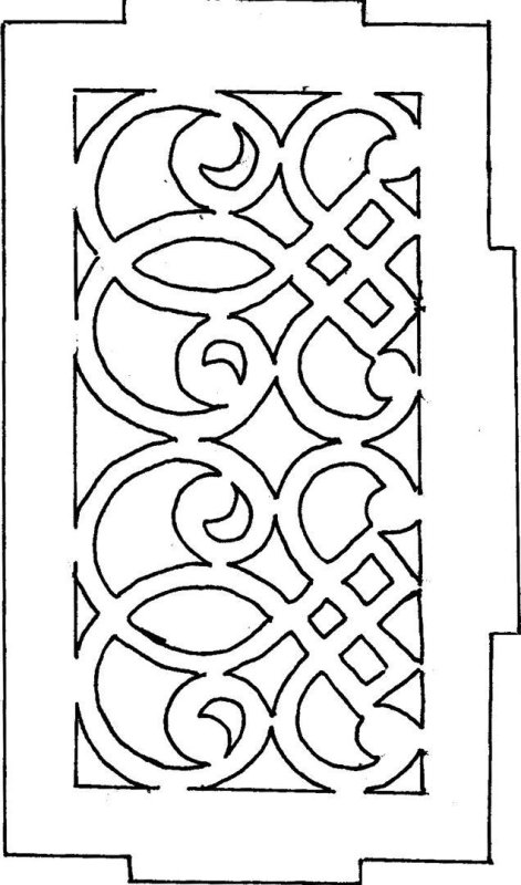 Орнаменты для выпиливания лобзиком