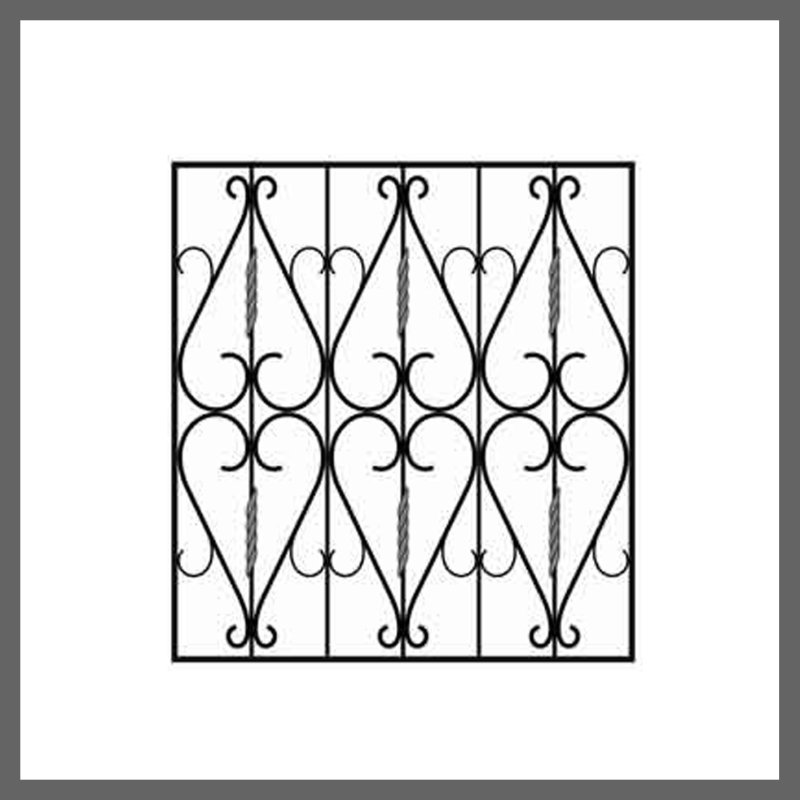 Ажурные решетки из металла