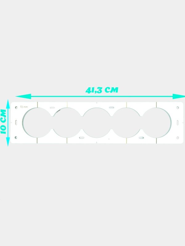 Подрозетник 68 мм чертеж