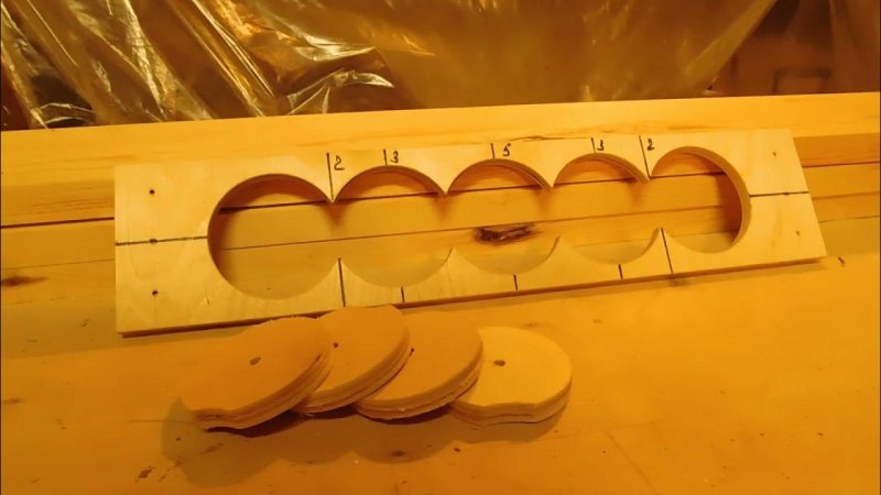 Разметка подрозетников 68 мм