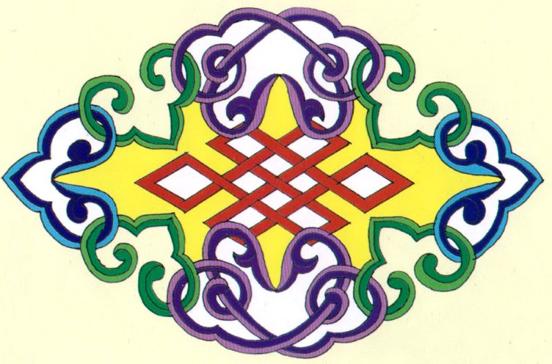 Бурятский орнамент дугуй хээ