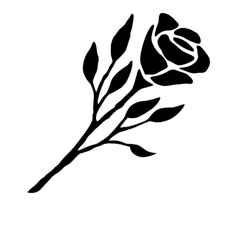 Трафареты веточки