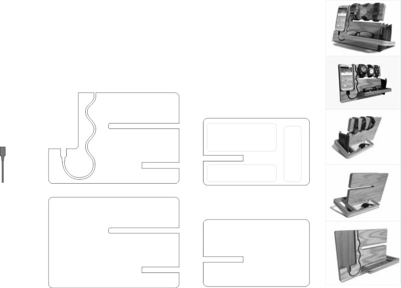 Подставка для телефона DXF