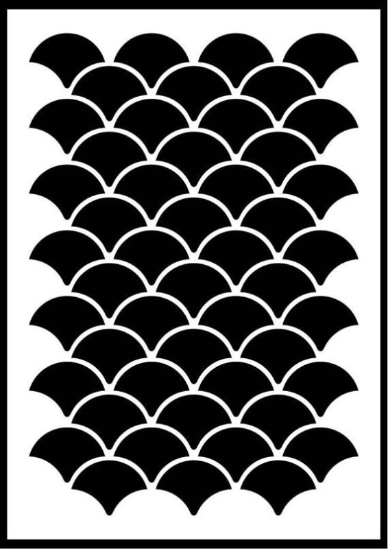 Орнамент чешуя