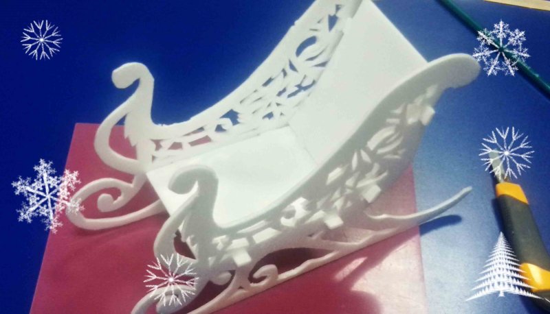 Поделки из пенопласта на новый год