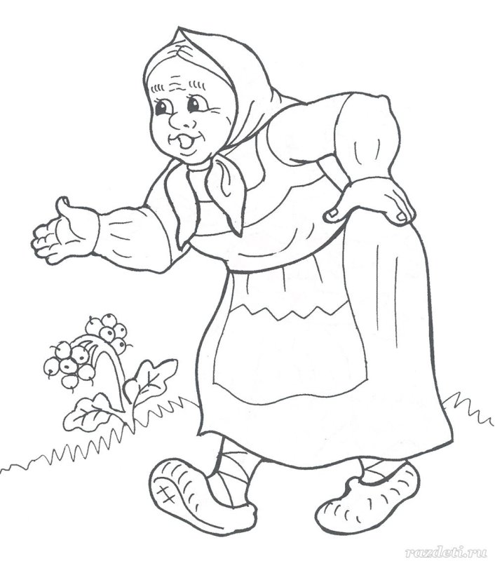 Бабка из сказки Репка