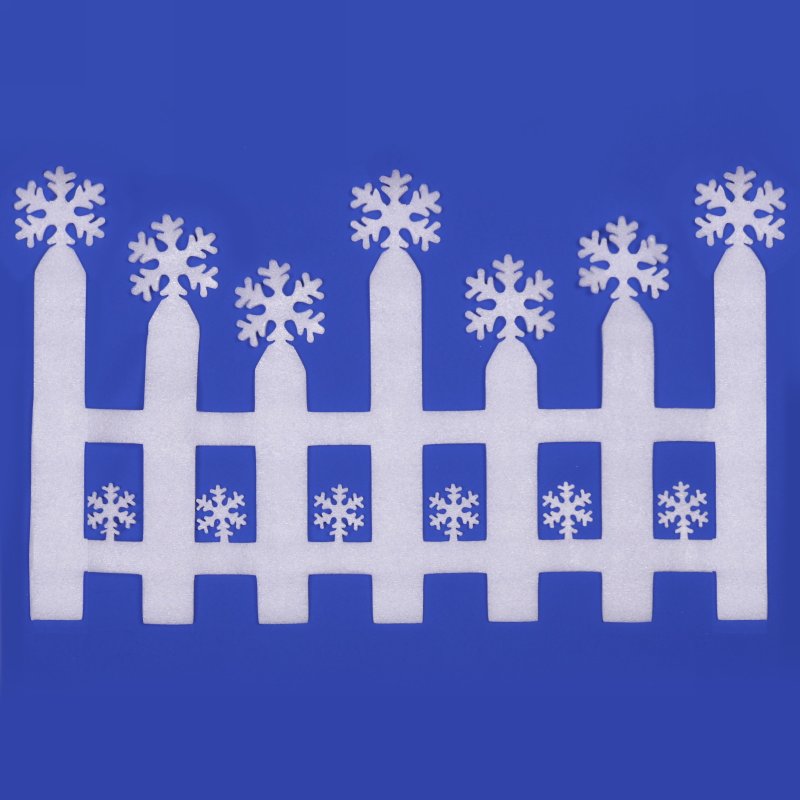 Новогодний заборчик