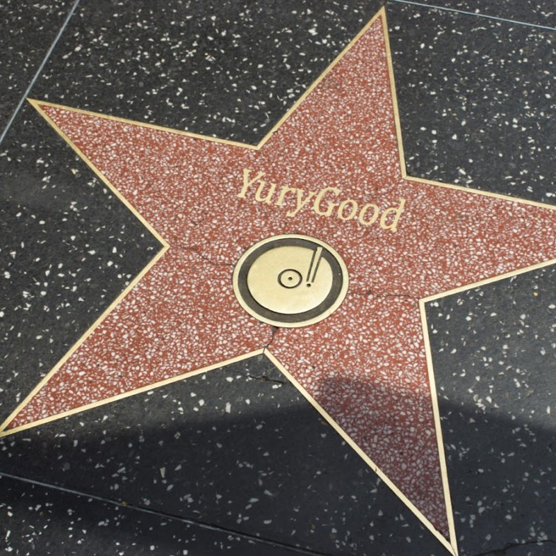 Макет голливудской звезды