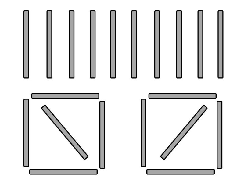 Счётные палочки задания для дошкольников