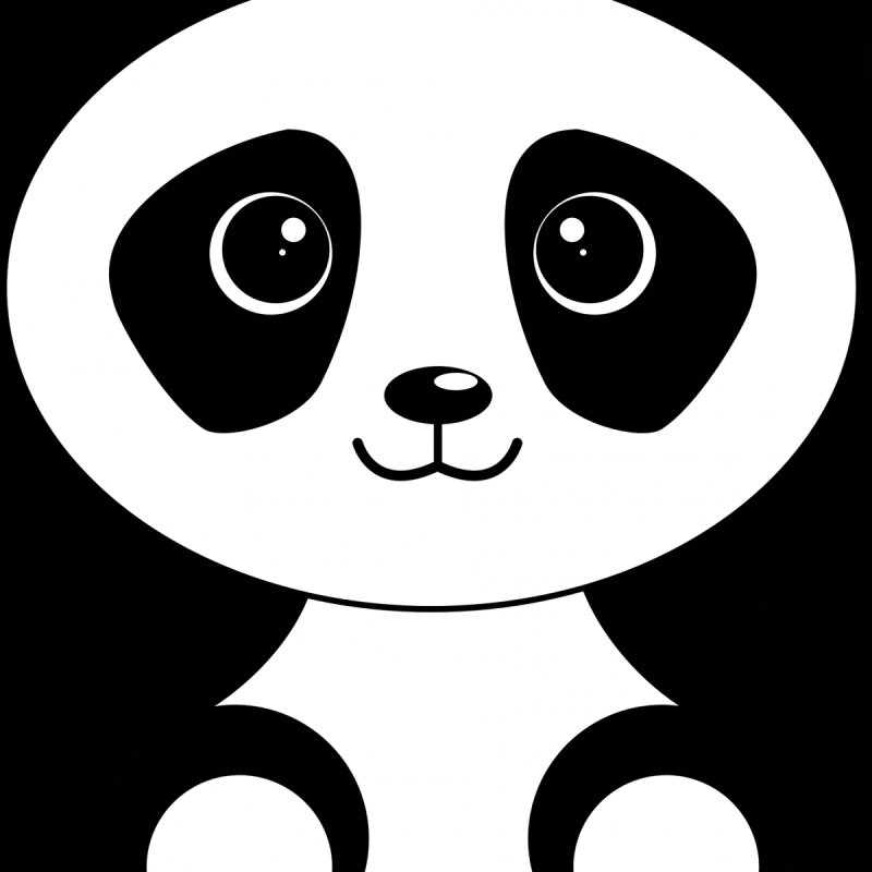 Наклейки пандочки