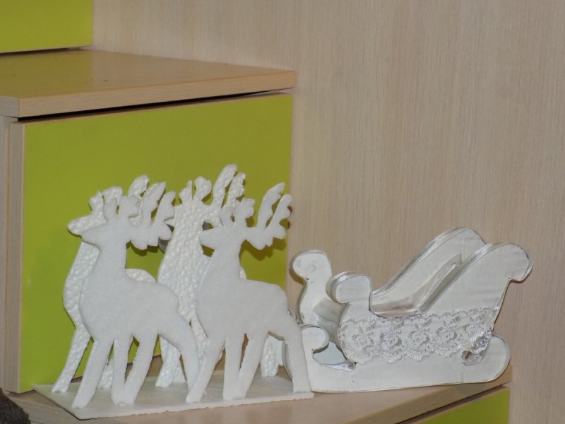 Новогодние сани