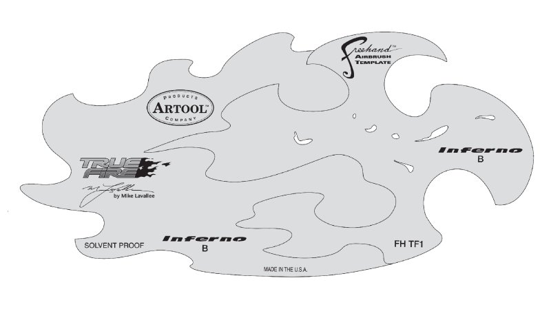 Трафареты для аэрографа