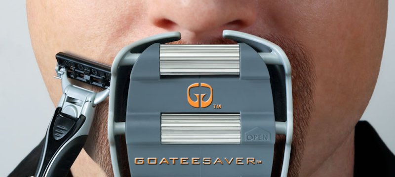 Трафарет для бороды эспаньолки