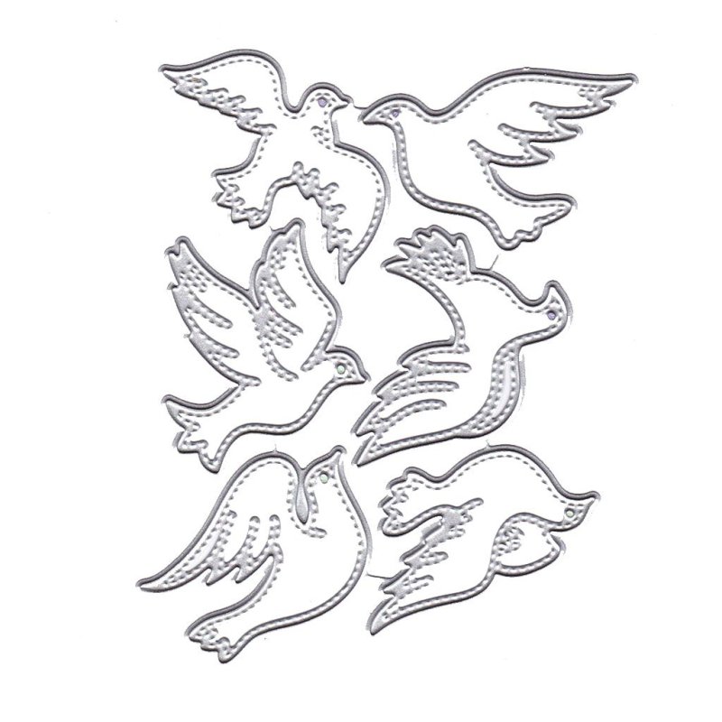 Вытынанка голубь