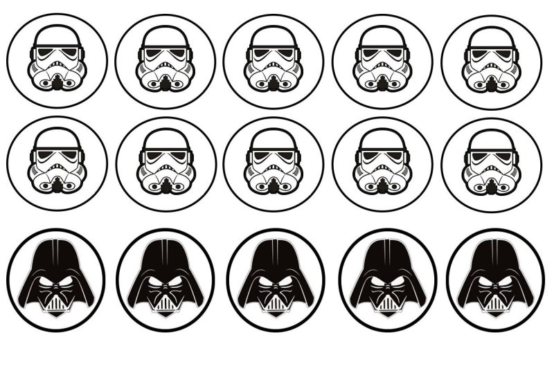 Звездные войны для печати