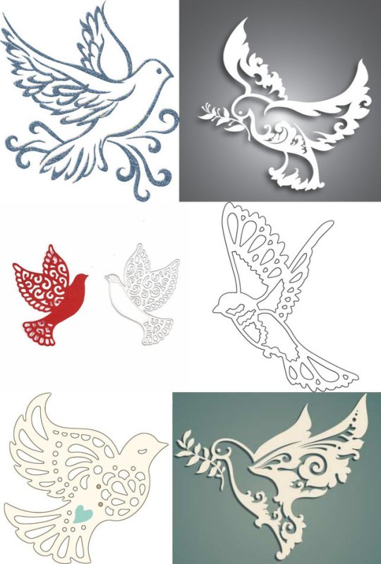 Ажурные голуби