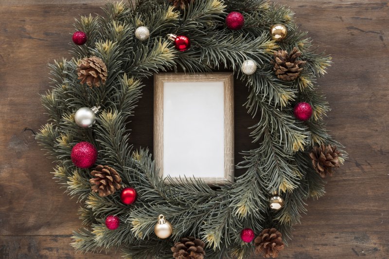 Красивые новогодние венки