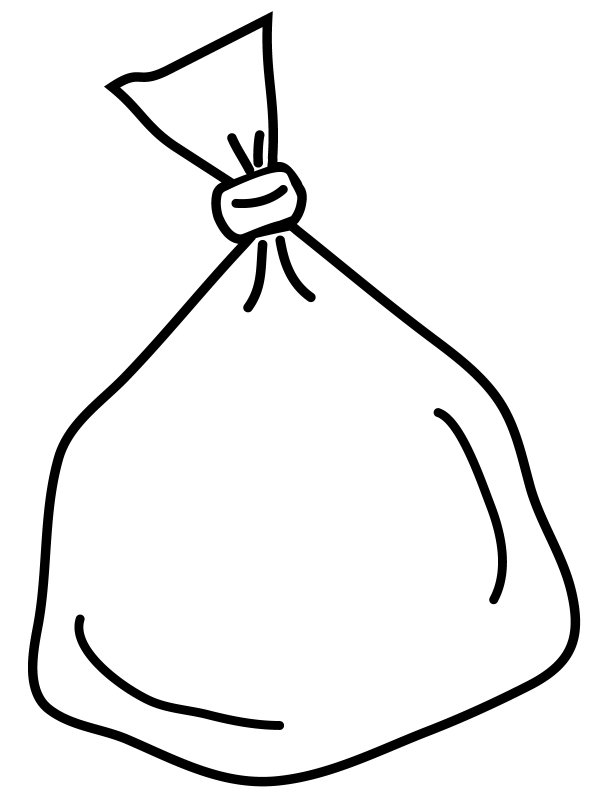 Мешок рисунок