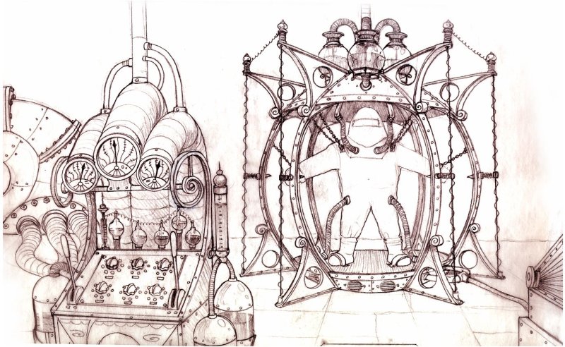 Чертежи машины времени