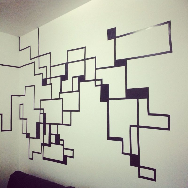 Геометрическая абстракция в интерьере