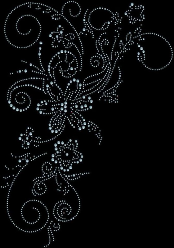 Трафареты для страз