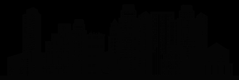 Нью Йорк небоскребы силуэт