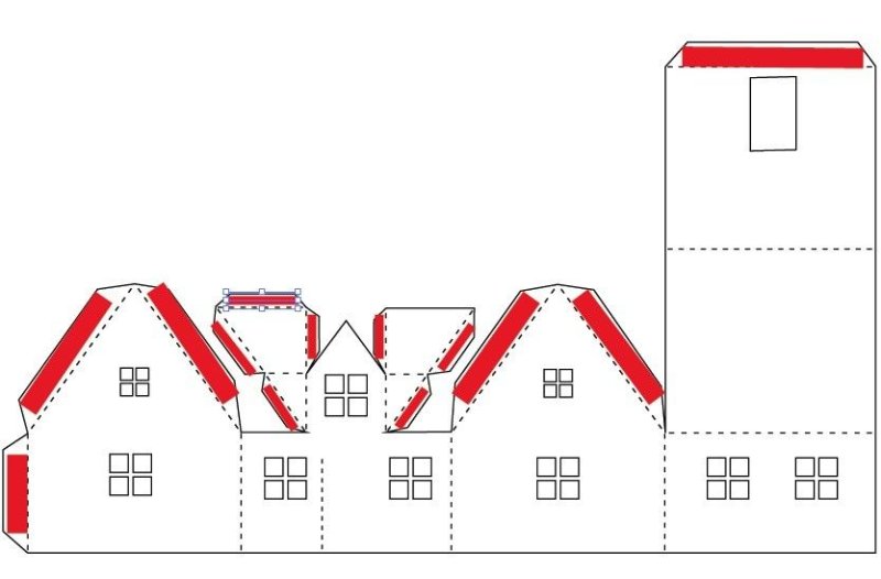 Макет домика