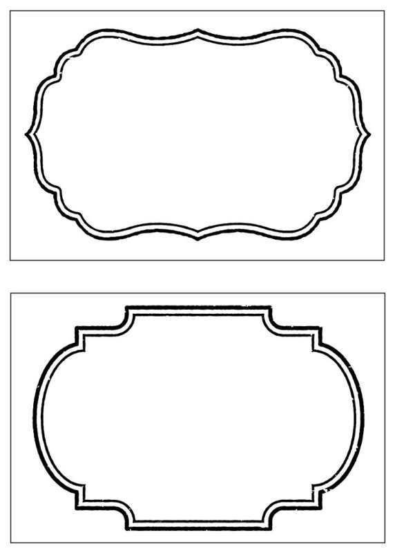 Макет этикетки