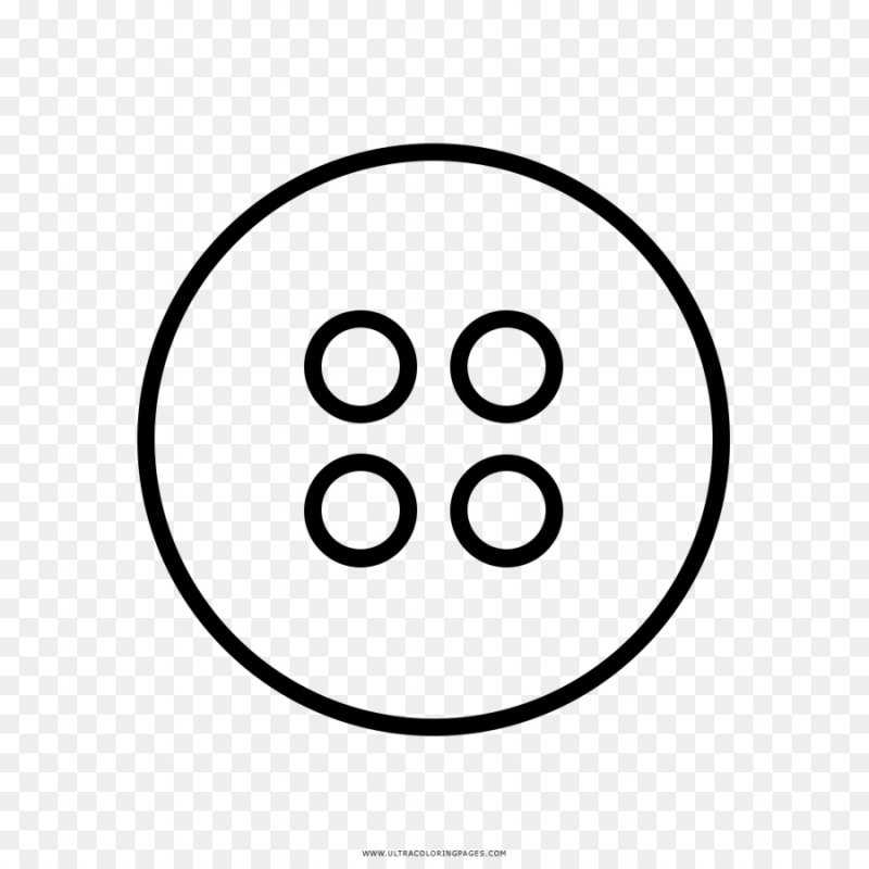 Пуговица раскраска для детей