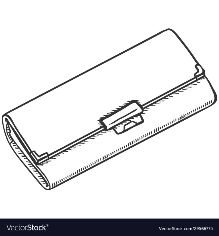 Портмоне раскраска для детей