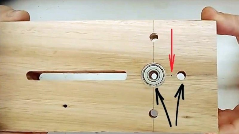 Кондуктор для шкантов соединение 32