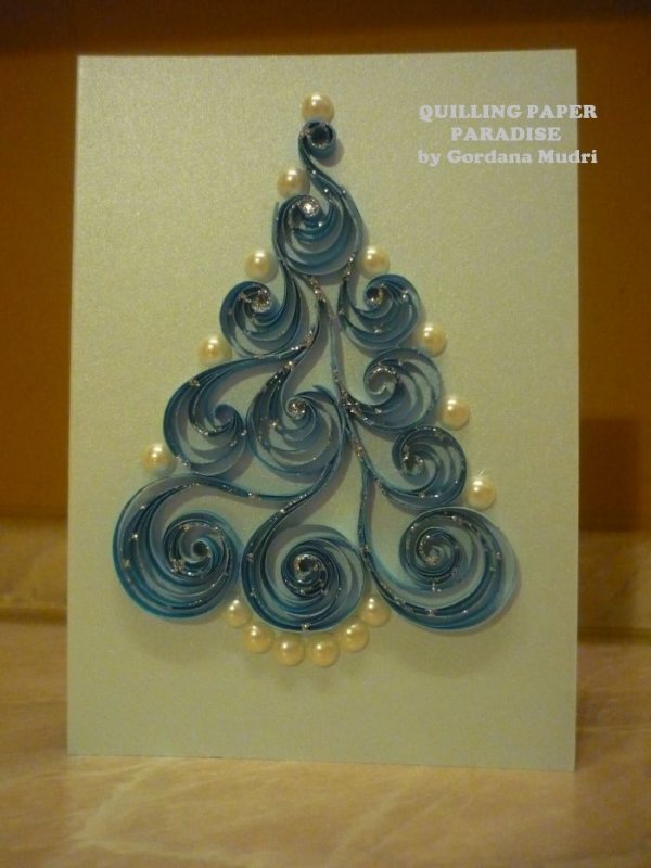 Елка квиллинг