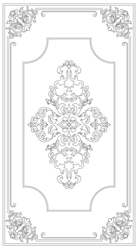 Трафареты в стиле Барокко
