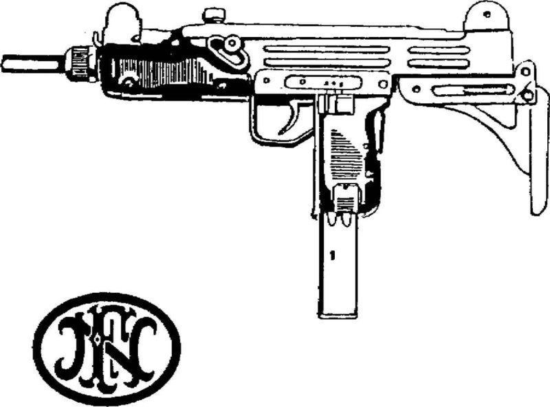 Пистолет-пулемет УЗИ