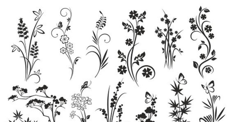 Растительный узор