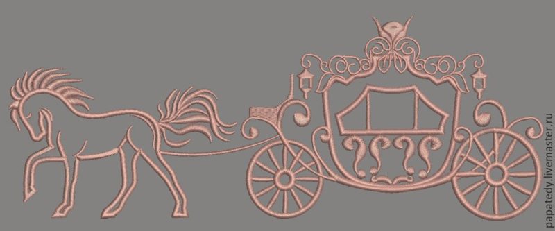 Карета шаблон