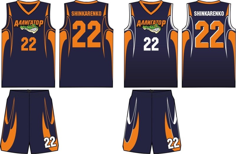 Макет баскетбольной формы