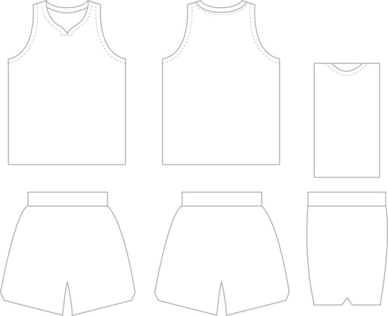 Макет баскетбольной формы