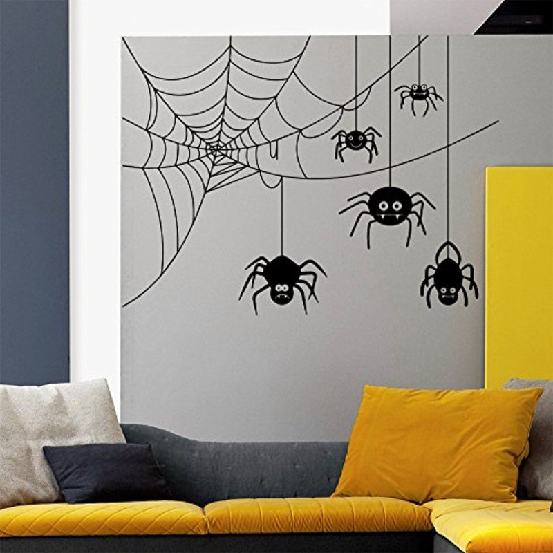 Наклейка паутина