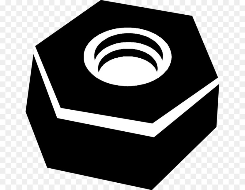 Гайка силуэт