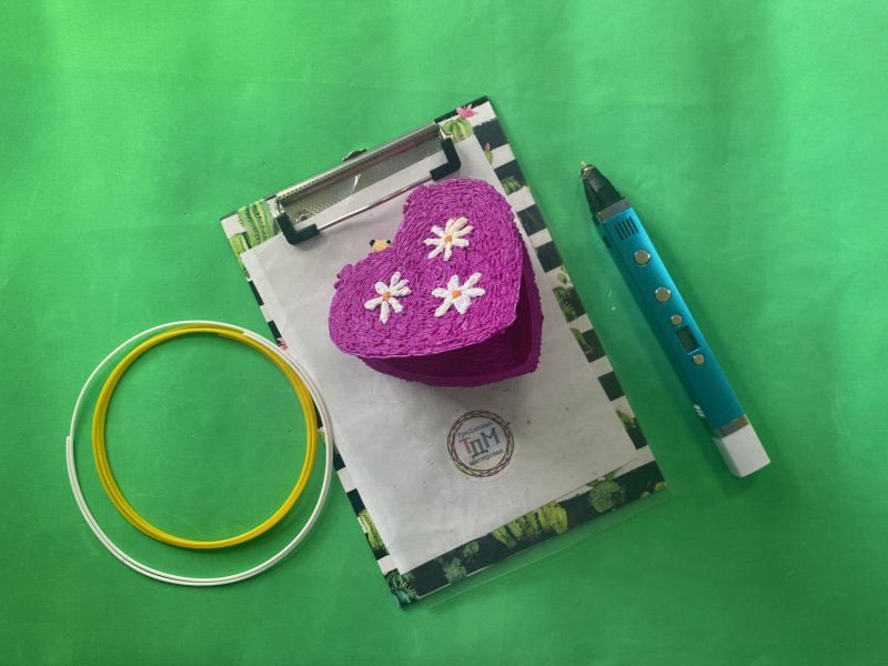 Шкатулка 3д ручкой