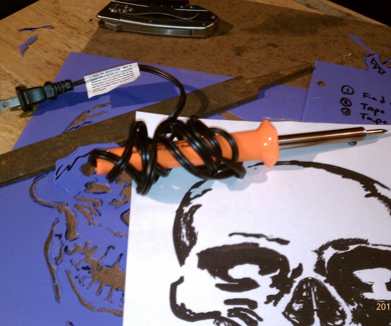 Лекало для аэрографии