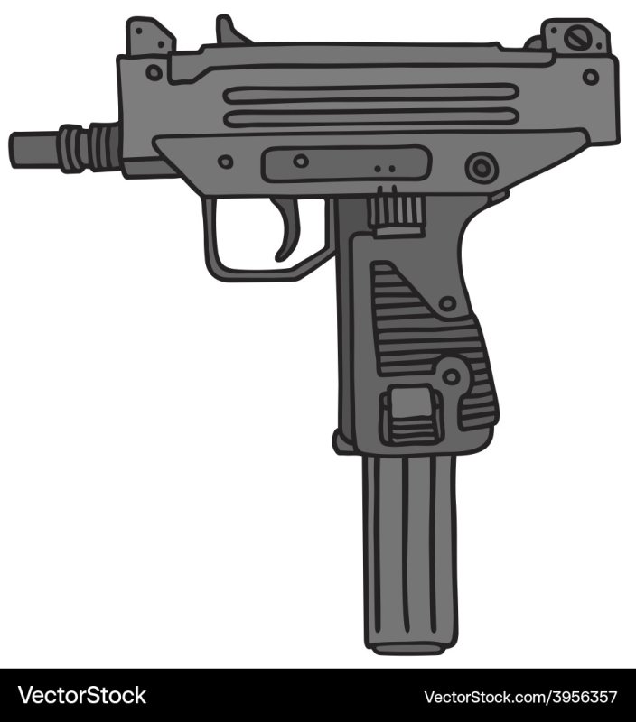 Imi Micro Uzi чертеж