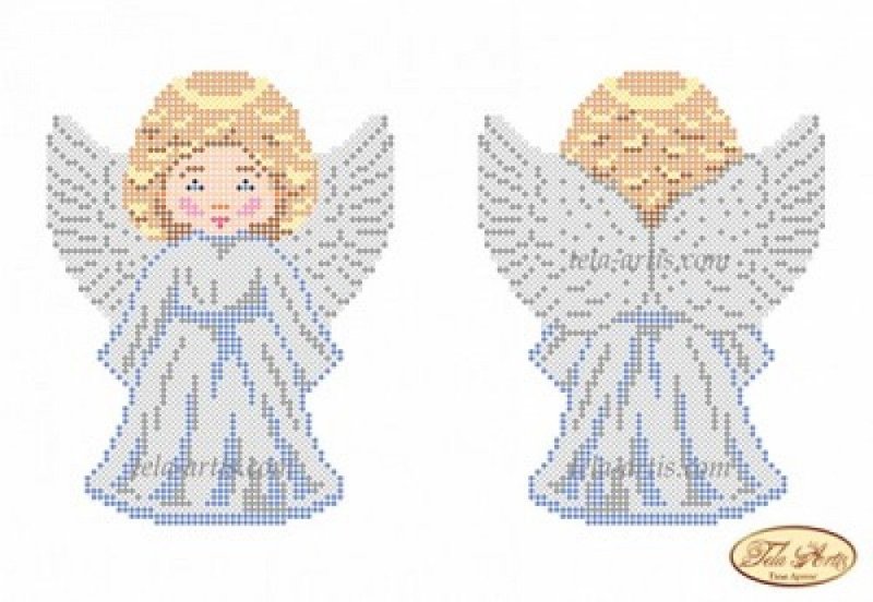 Вышивка ангелочки
