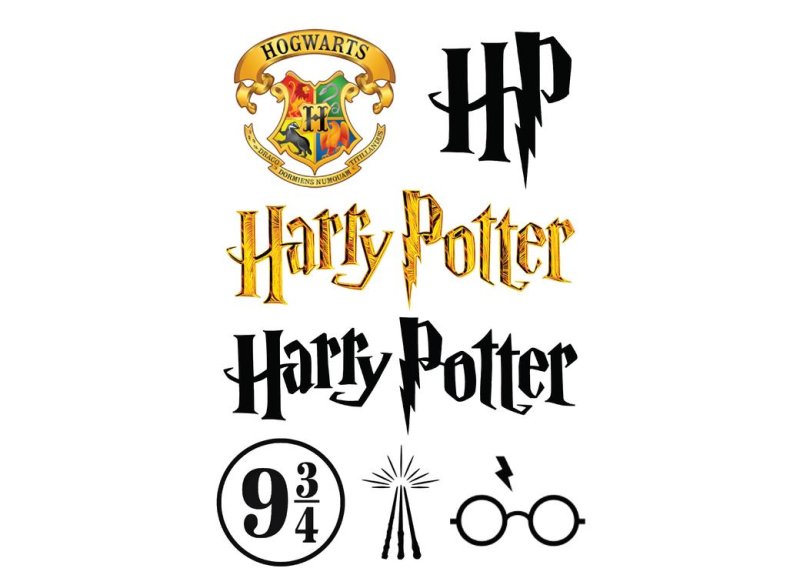 Надпись Гарри Поттер на торт