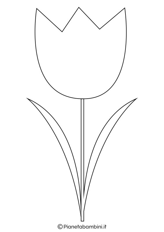 Аппликация тюльпаны