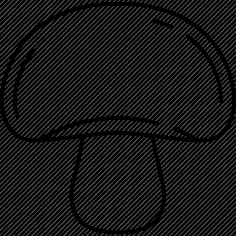 Трафарет грибов