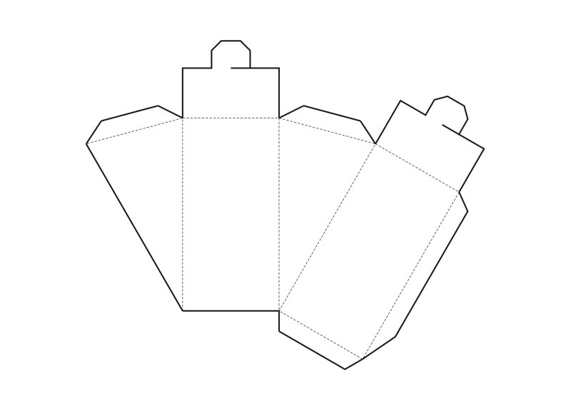 Коробочки для бумажного торта