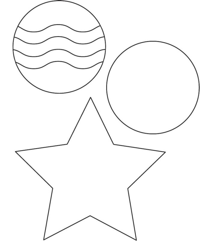 Шаблоны новогодних игрушек